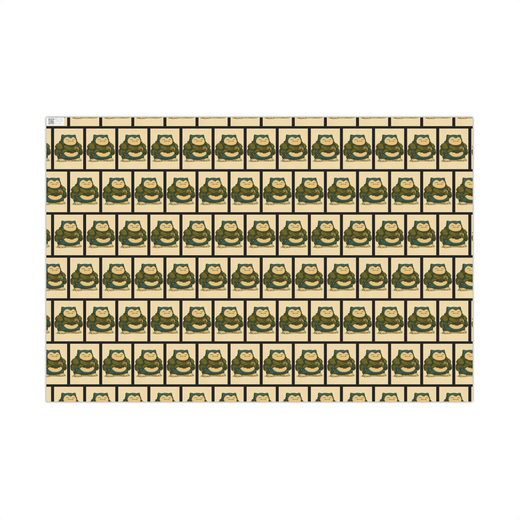 Pokemon Halo Fusion - Snorlax Master Chief Wrapping Paper — Fan Art