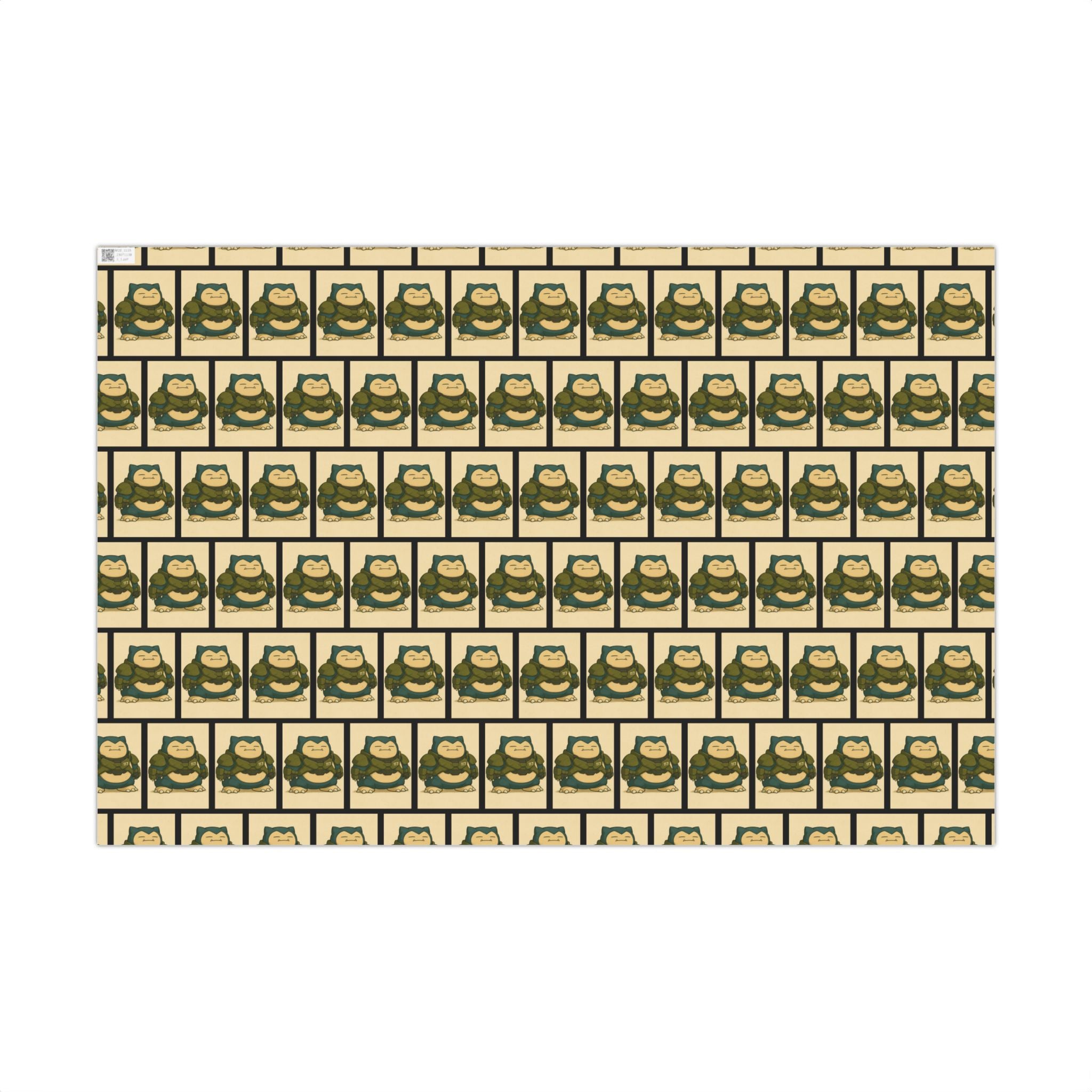 Pokemon Halo Fusion - Snorlax Master Chief Wrapping Paper — Fan Art