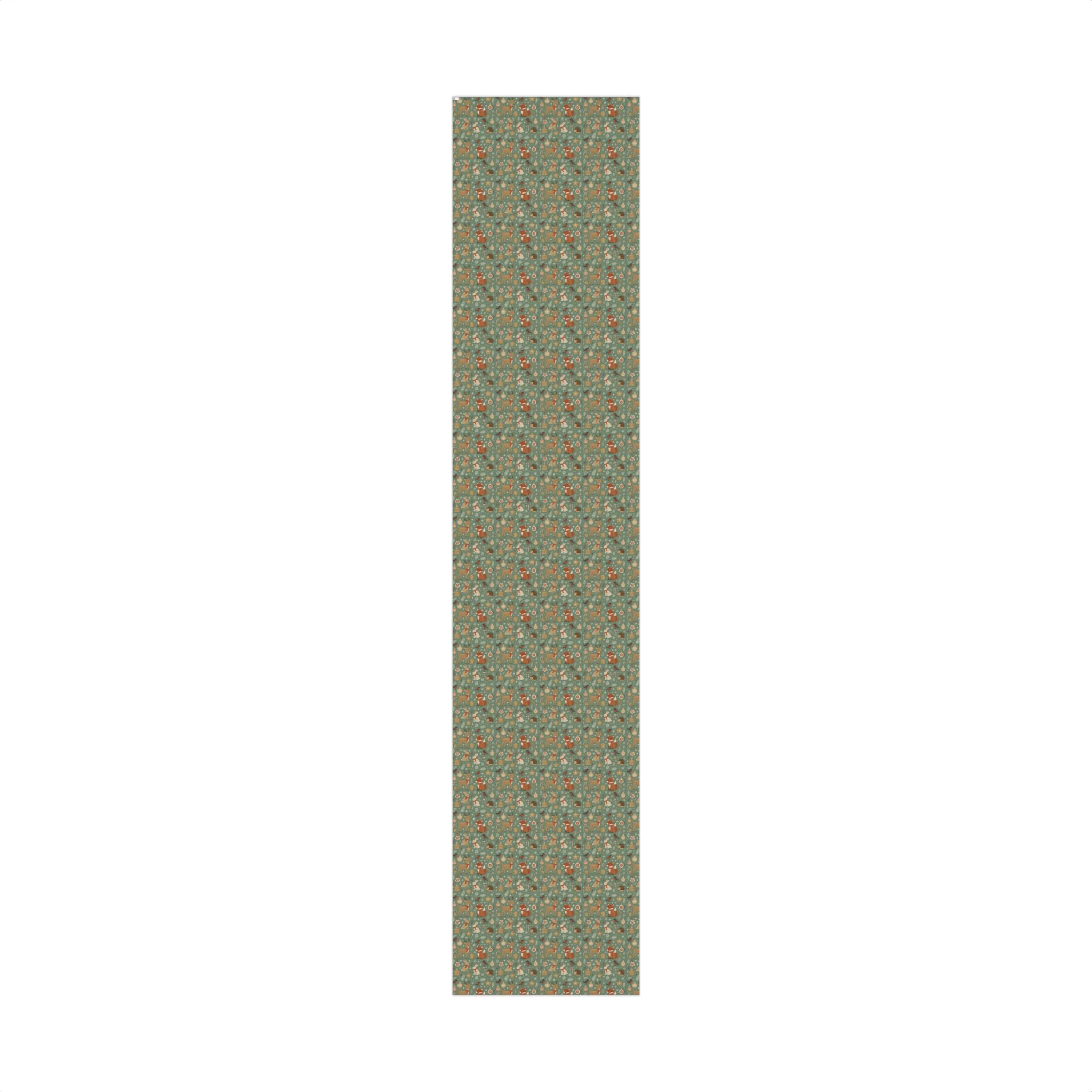 Woodland Forest Animals Gift Wrap — Cute Fox, Deer, Bunny Wrapping Paper