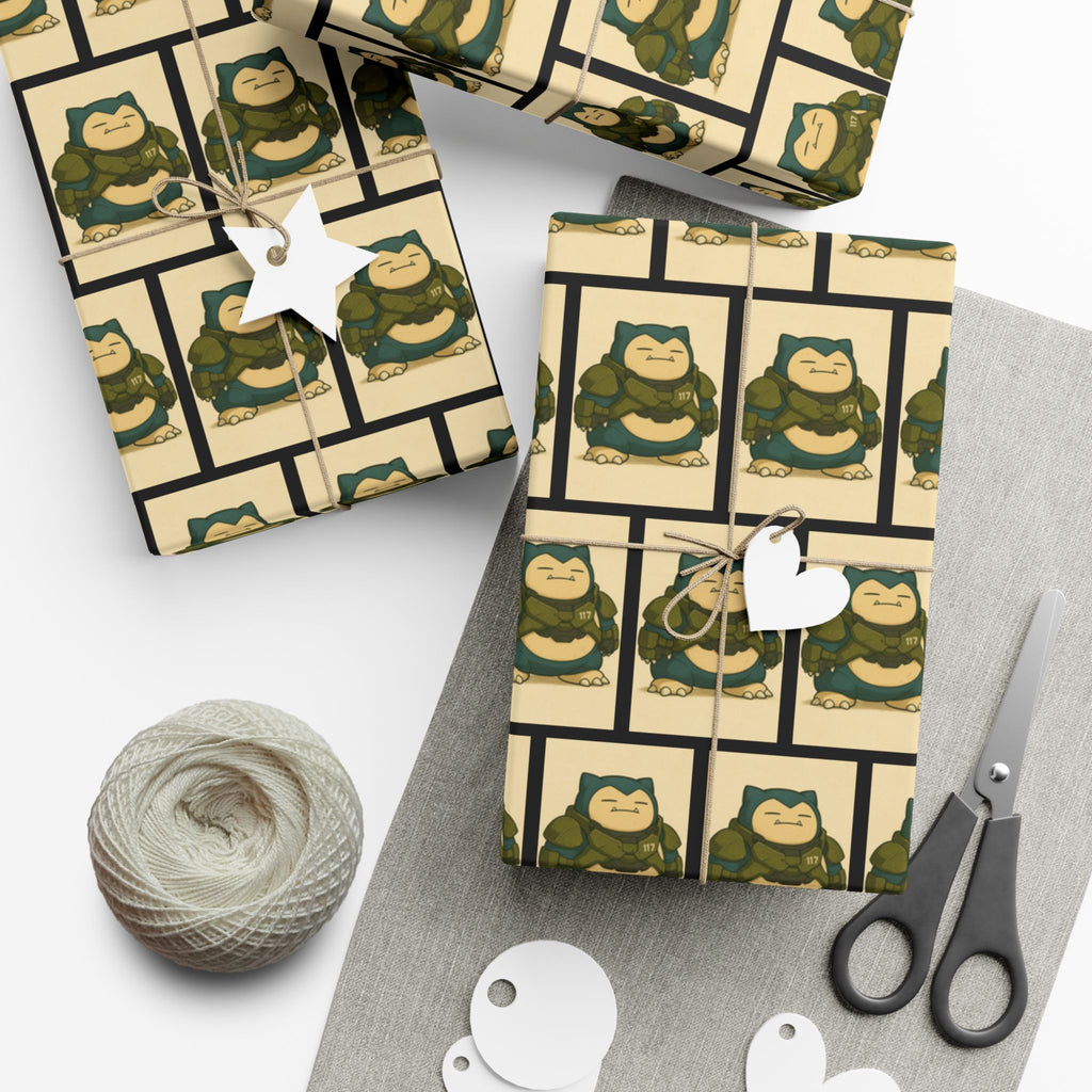 Funny Halo Fusion Wrapping Paper, Funny Big Master Chief Halo Fusion Combo, Halo Fan Merch, Video Game Clothing