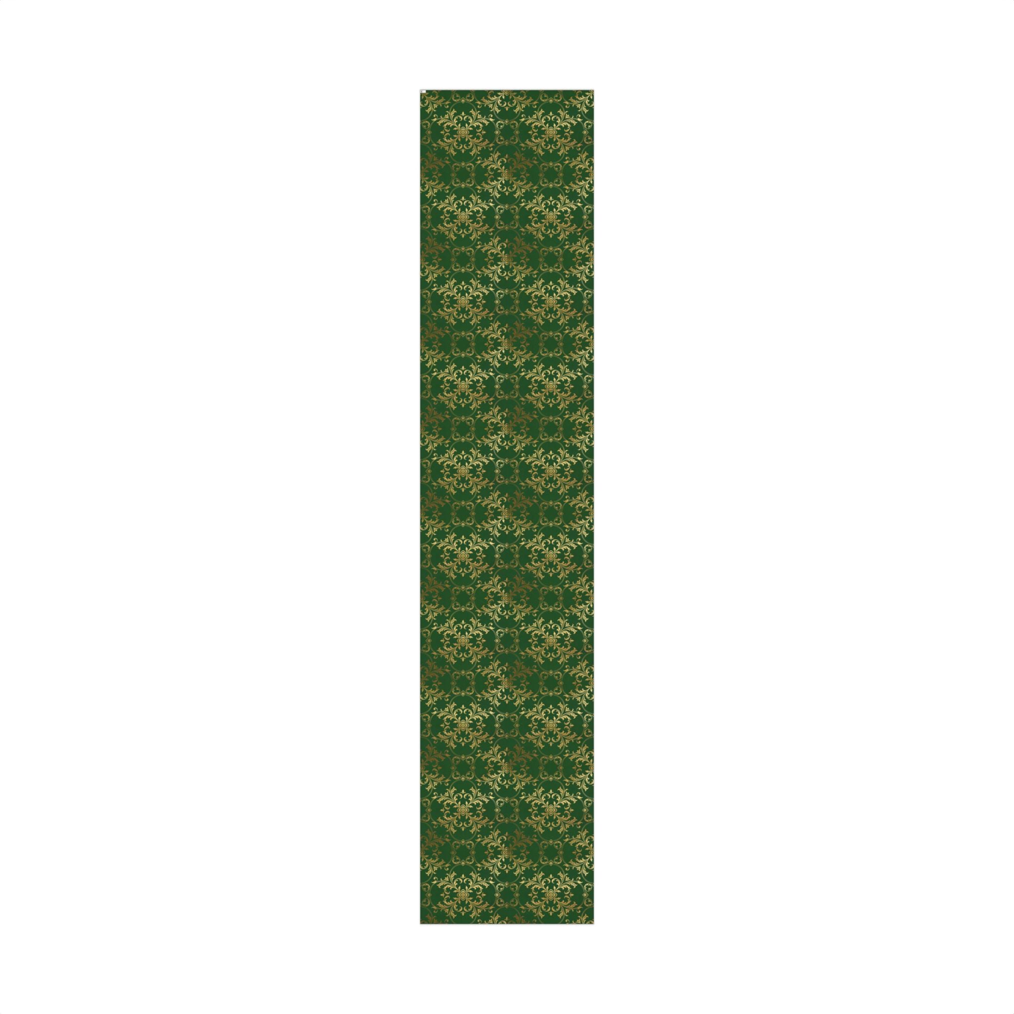 Middle-earth Elvish Luxury Gift Wrap Paper — Green LOTR-Inspired Wrapping