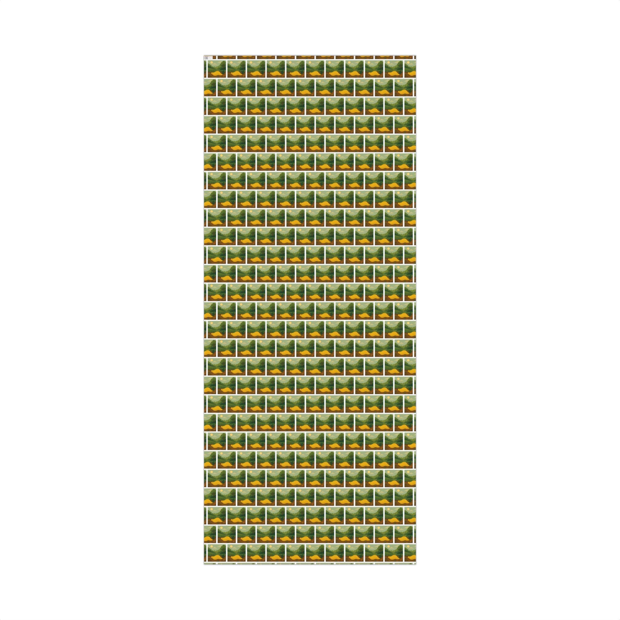 Wrapping Paper, Banana Slug Nature Scene Gift Wrap, Wildlife Themed Present Wrap, Eco-Friendly Nature Gift Wrap, Animal Lover Holiday Paper,