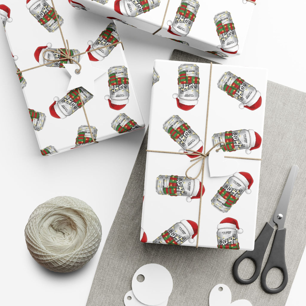 Gift Wrap Papers, Funny Barqs Rootbeer Theme, Wrapping Paper Roll for Parties, Birthdays, Gift Giving, Holiday Presents, Craft Projects