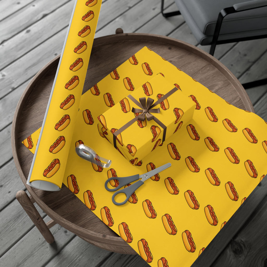 Wrapping Paper, Glizzy Funny Gag Gift Hot Dogs, Hot Dog Lover Birthday Gift, Gift Wrap Accessories, Gift Packaging Supplies, Party Supply
