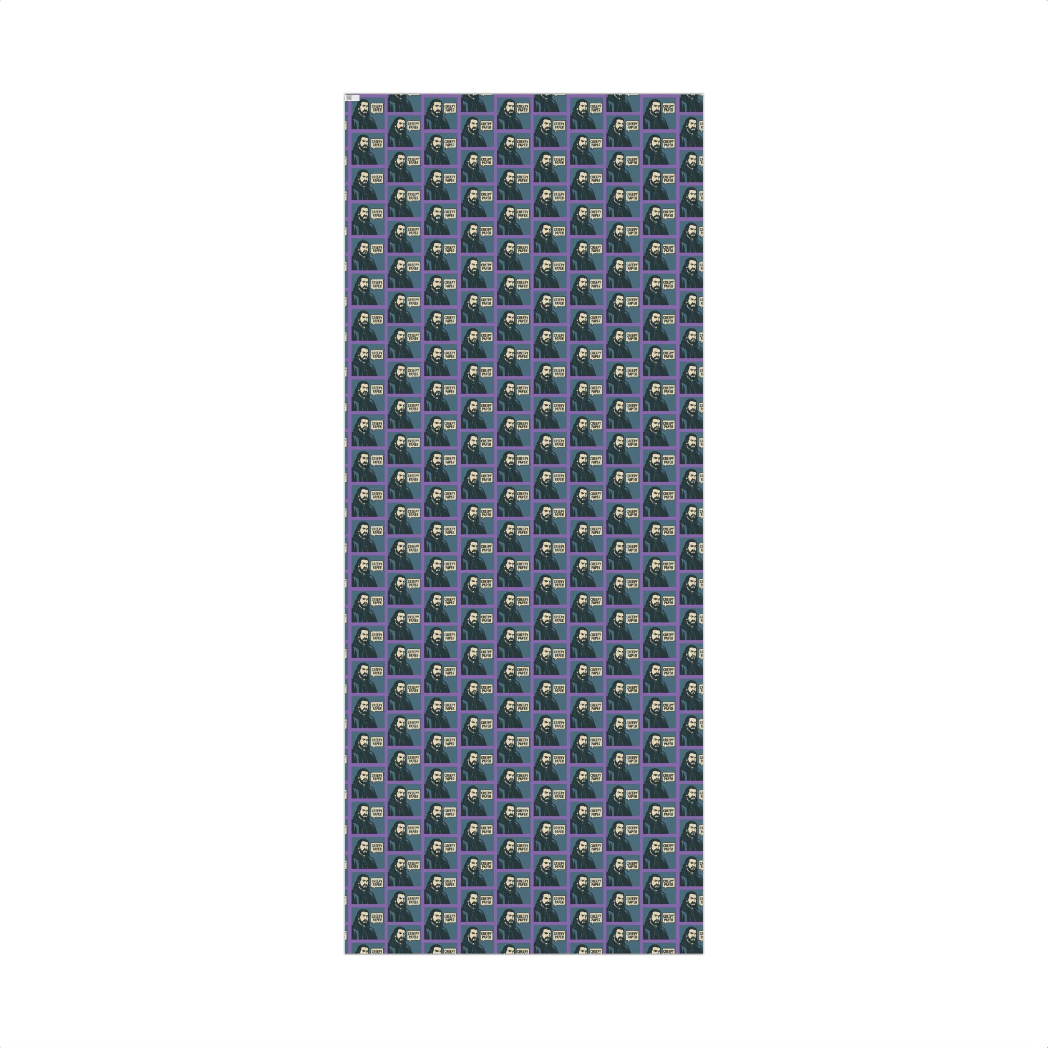 Creepy Paper Wrapping Paper, Nandor from What we do in the Shadows Show, Gift Wrap for Fans, Halloween Decor, Unique Gift Wrap Sheets