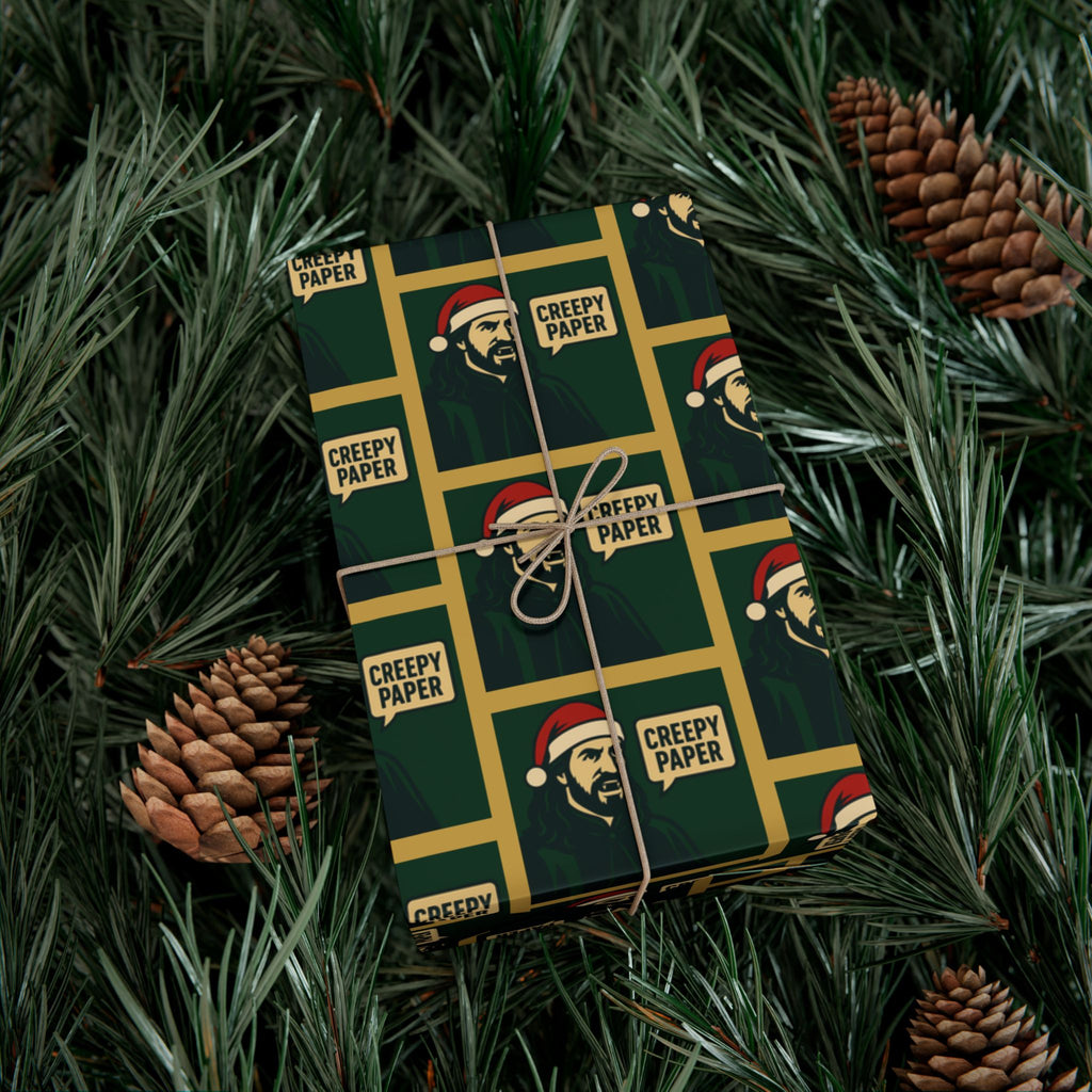 Premium Nandor Creepy Paper Christmas Quote, Gift Wrap Papers Shirt, Santa Hat Design, What We Do in the Shadows Funny Cute Show Fan Movie