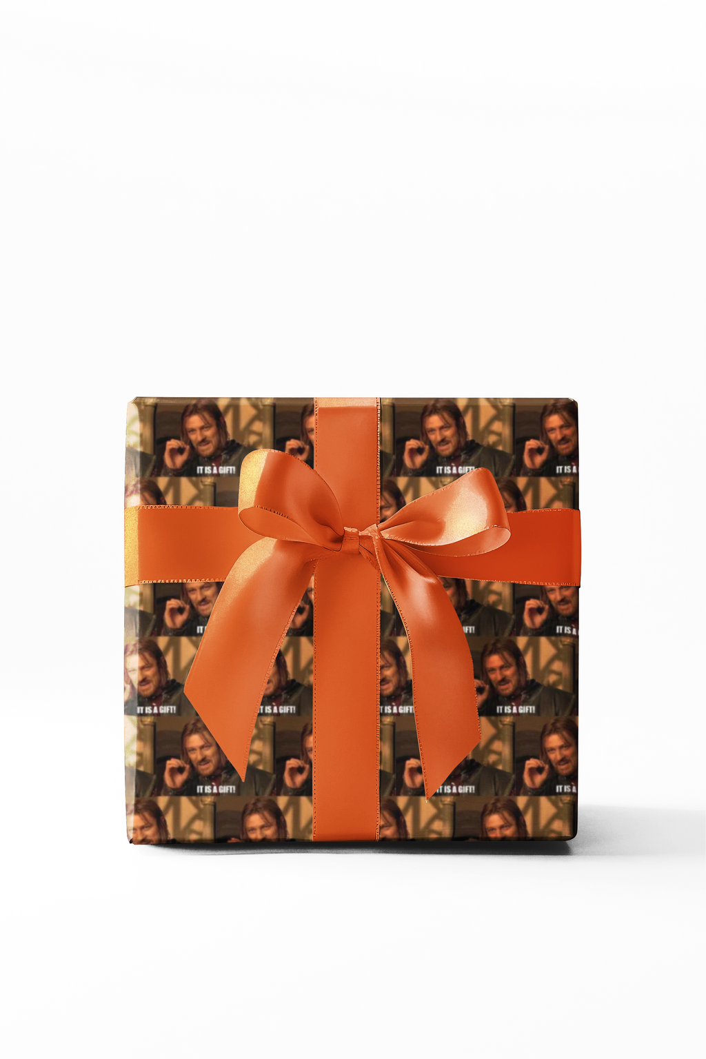 Gift Wrap Papers - Boromir's 'It is a gift' Quote from Lord of the Rings