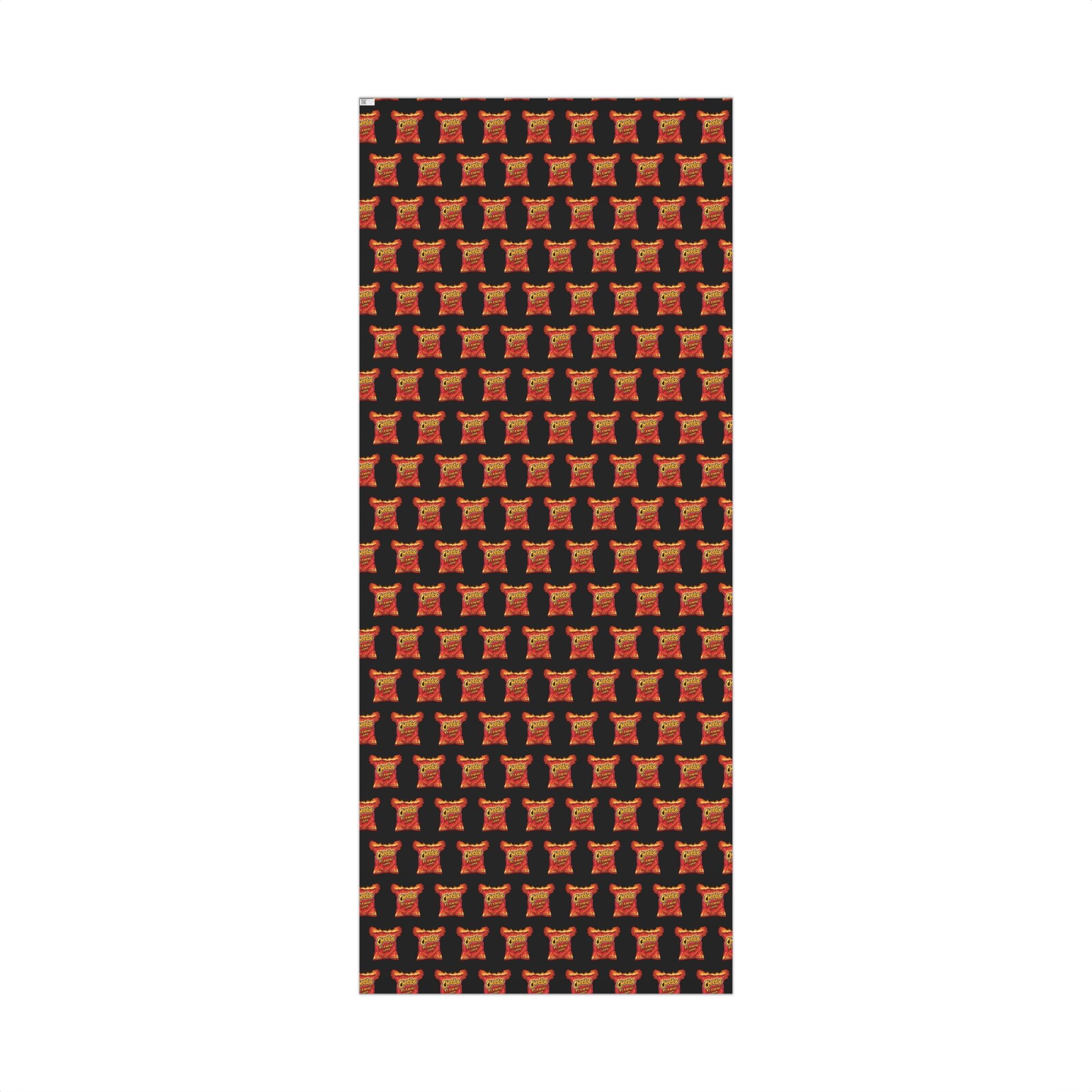 Hot Cheeto Frito Lay Funny Gift Wrap Paper — Novelty Snack-Themed Wrapping