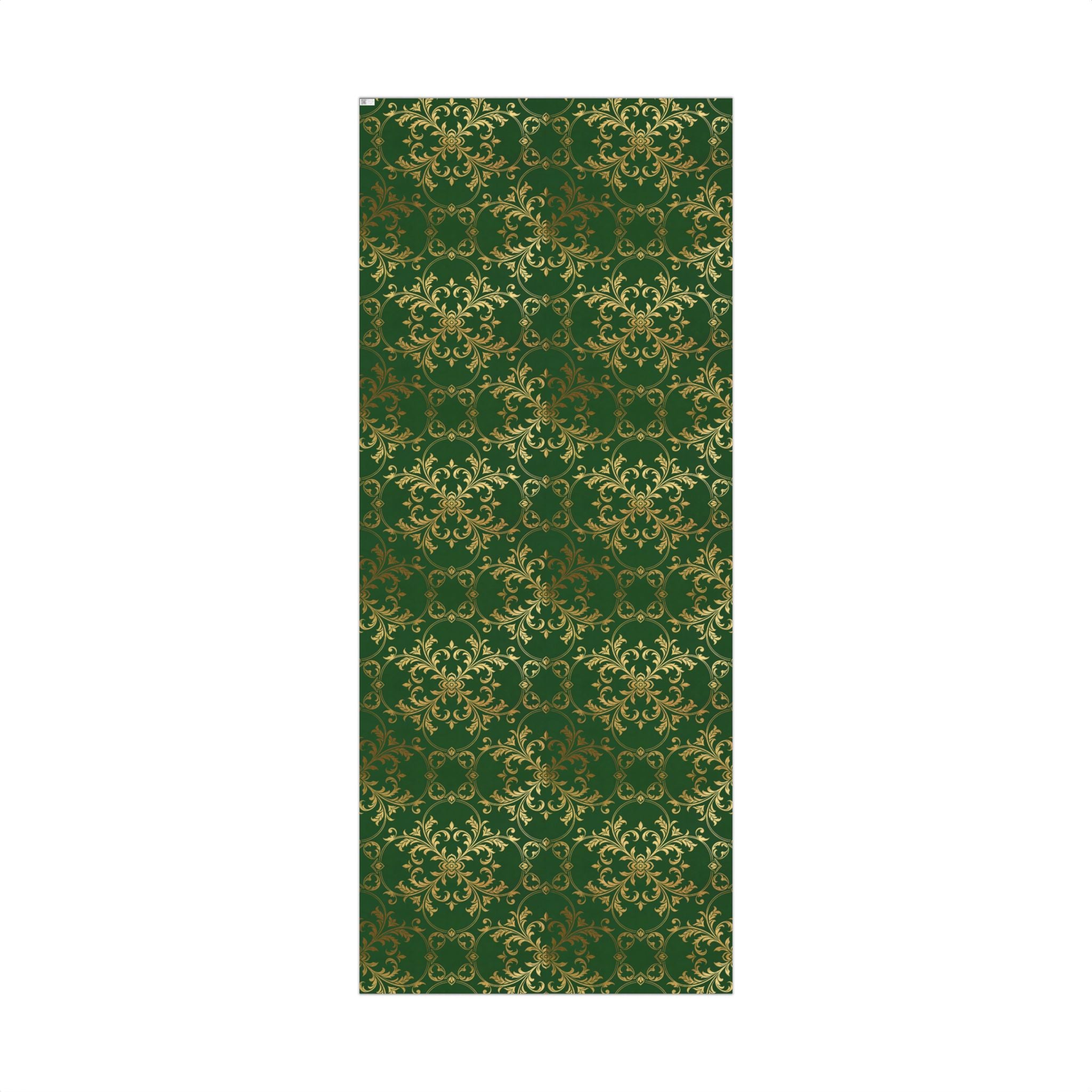 Middle-earth Elvish Luxury Gift Wrap Paper — Green LOTR-Inspired Wrapping