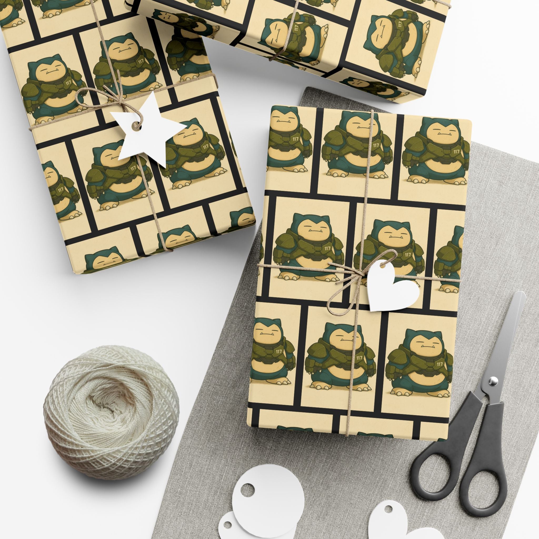 Funny Halo Fusion Wrapping Paper, Funny Big Master Chief Halo Fusion Combo, Halo Fan Merch, Video Game Clothing