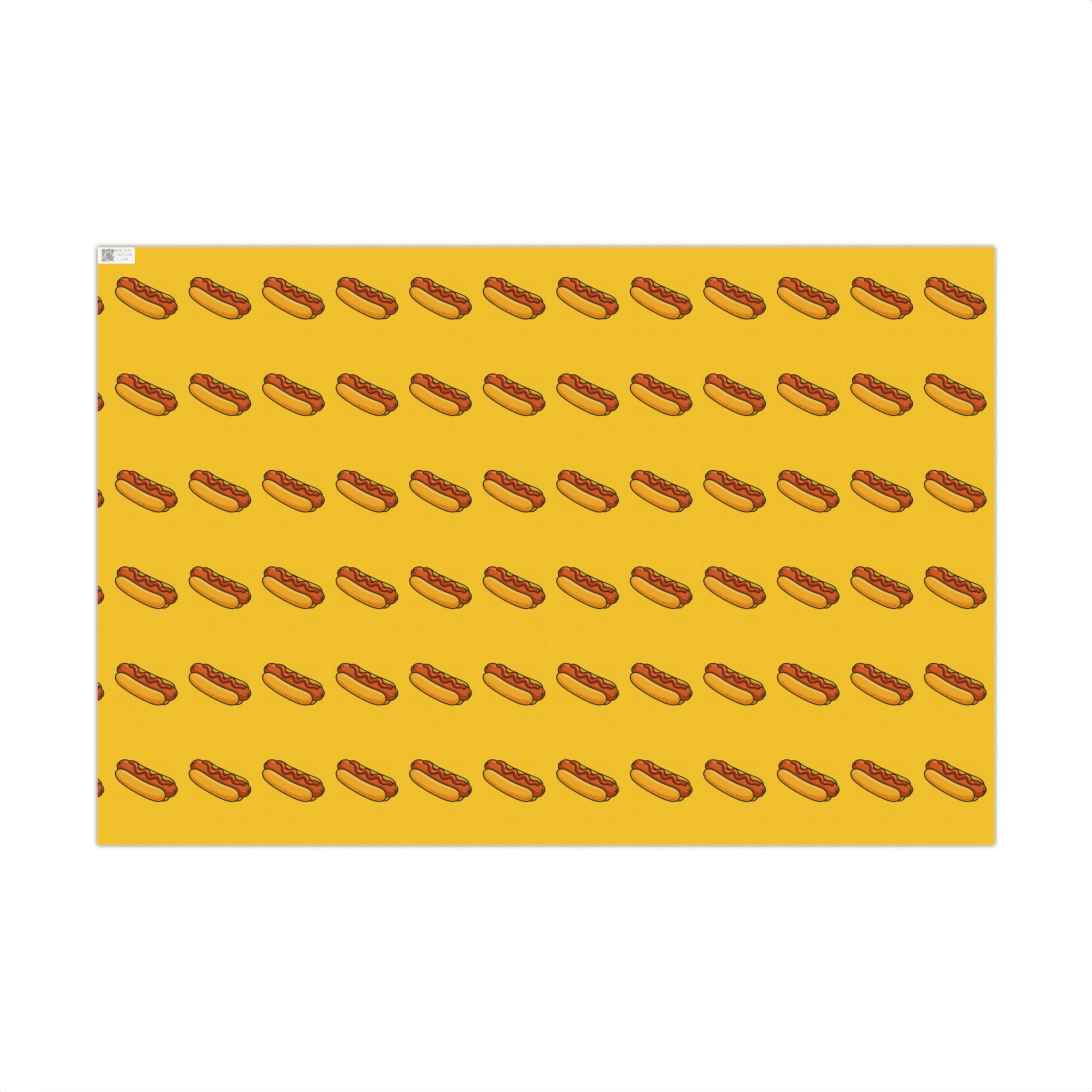Funny Glizzy Hot Dog Gift Wrap Paper